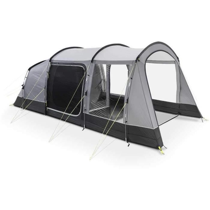 Tenda da campeggio con archi - 4 posti - KAMPA - Hayling 4 - Grigia e nera