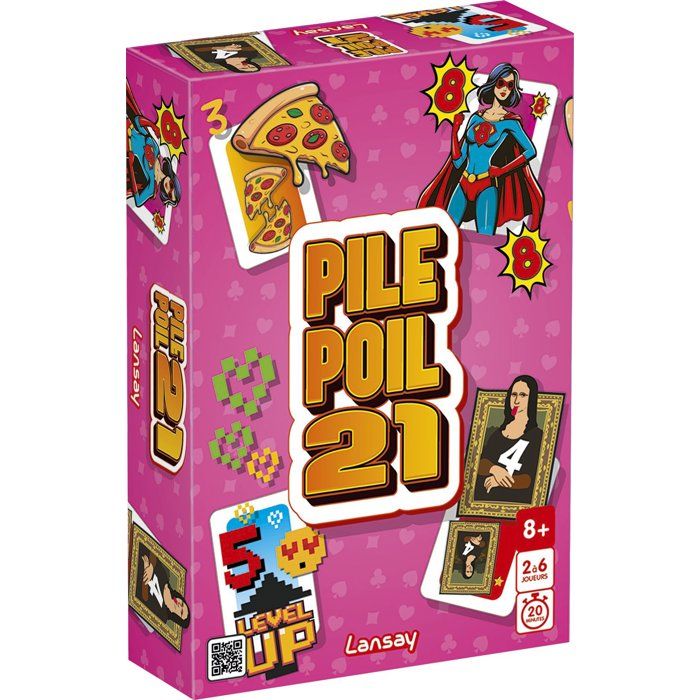 Pile Poil 21 - Le Jeu de Cartes Fun et Surprenant