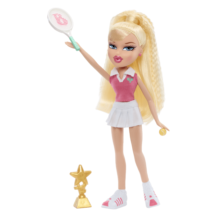 Poupée Bratz Cloé - Mannequin Joueuse de Tennis avec Accessoires Sportifs