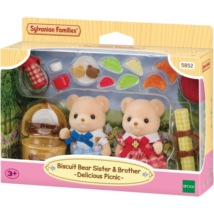 Coffret Pique-Nique Gourmand des Ours Biscuit - Sylvanian Families
