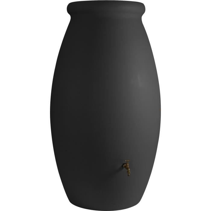 Récupérateur d'eau Jarre rotomoulé - BELLI - 1000 L - Anthracite