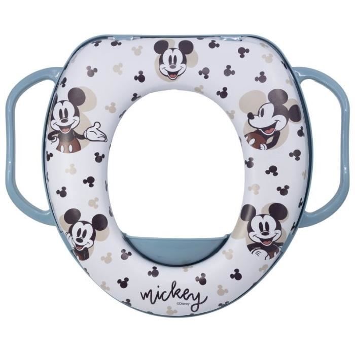 Réducteur WC - THERMOBABY - Confort avec poignées - Mickey