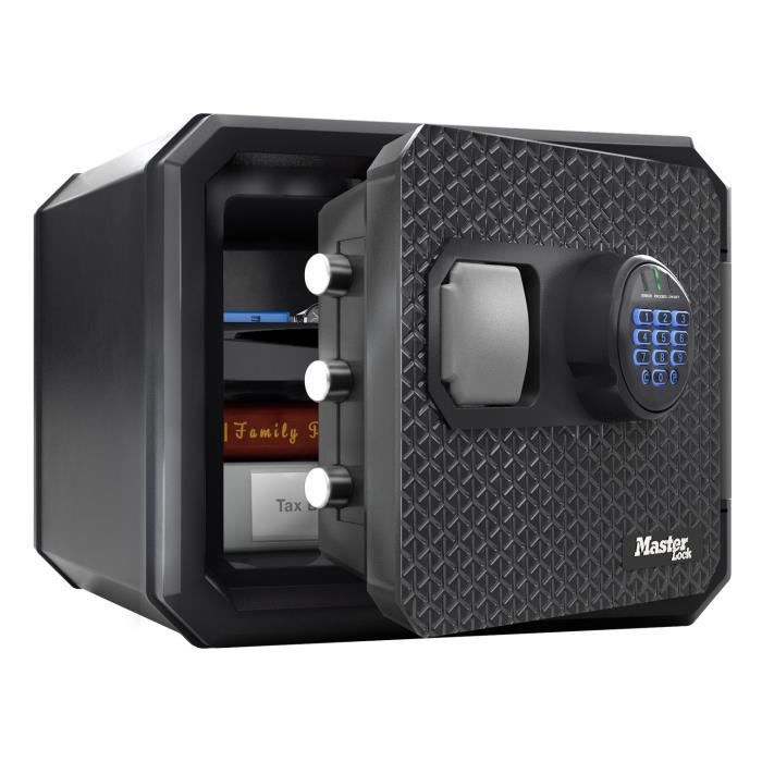 MASTERLOCK FPW082FTCML Cassaforte di sicurezza - Ignifuga e resistente all'acqua - Combinazione elettronica - Formato L