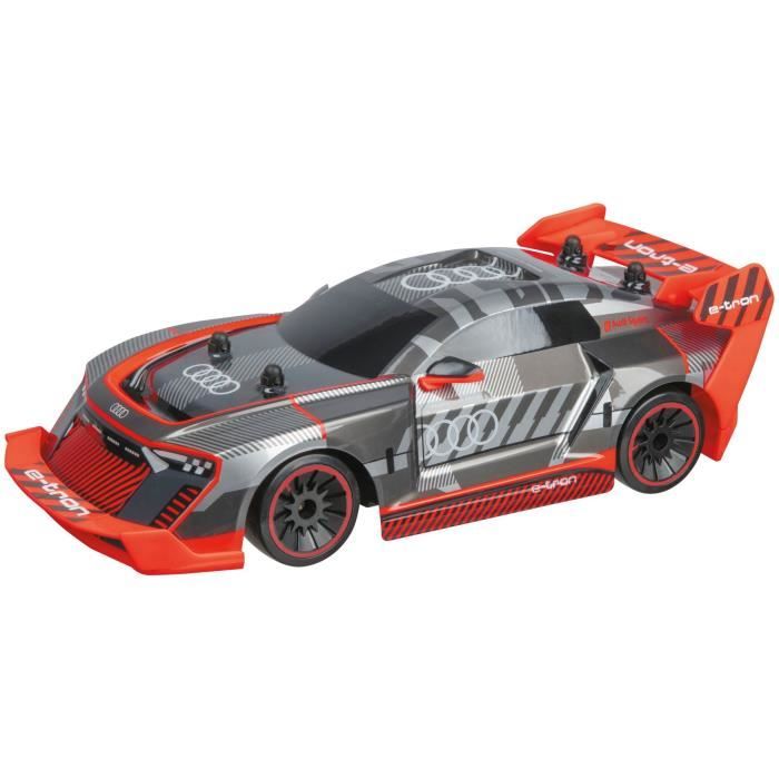 Coche teledirigido - MONDO MOTORS - Audi S1 E-Tron - Escala 1:10 - Gris/Rojo