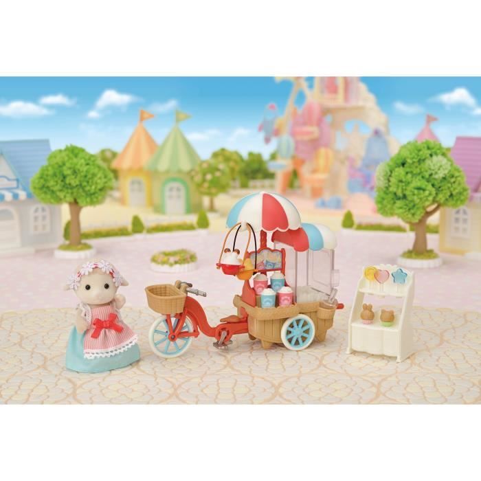 La maman mouton et son stand de popcorn - SYLVANIAN FAMILIES - 5653 - A partir de 3 ans
