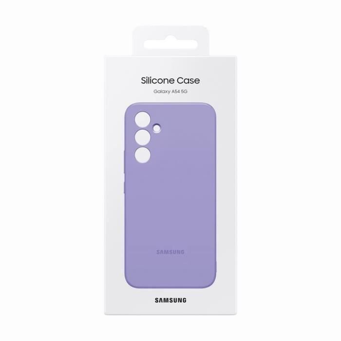 SAMSUNG Coque Silicone Galaxy A54 Violet