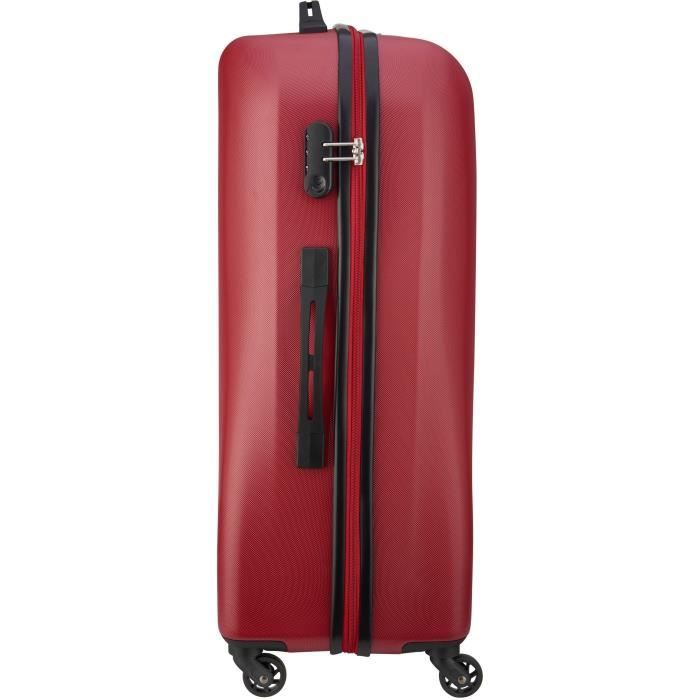 DELSEY Valise Airship Trolley 76 Cm 4 Roues Rouge