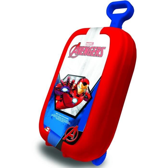 Trolley - MULTIPRINT - 64153 - 7 timbri Ironman, 5 matite, 18 pennarelli