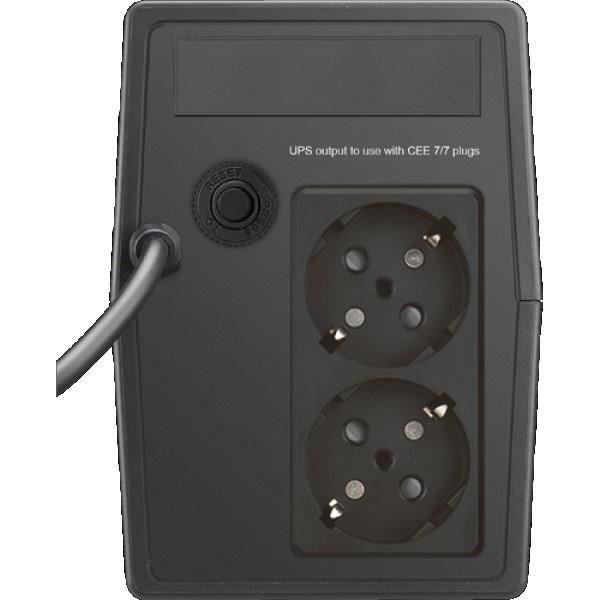 Onduleur 500 VA - INFOSEC - X1 EX 500 - Line Interactive - 2 prises FR/SCHUKO - 65953