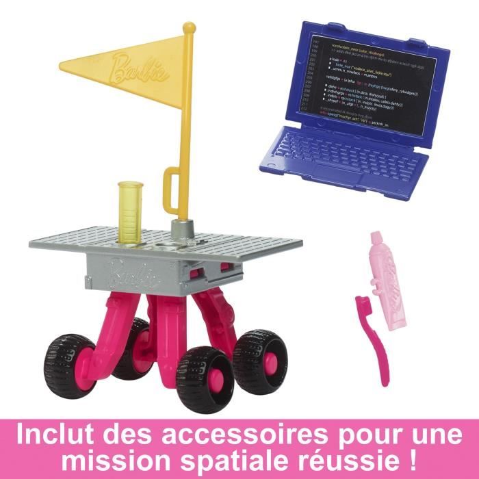 Image secondaire de Coffret Barbie Astronaute - Mattel - 65eme Anniversaire - 10 Accessoires - Multicolore - 3 ans et plus