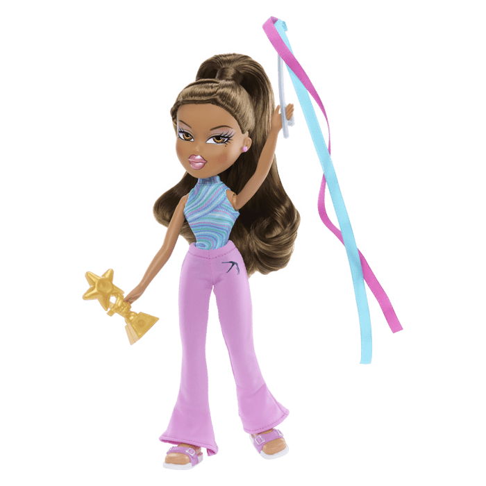 Poupée Bratz Yasmin Gymnaste - Play Sportz avec accessoires