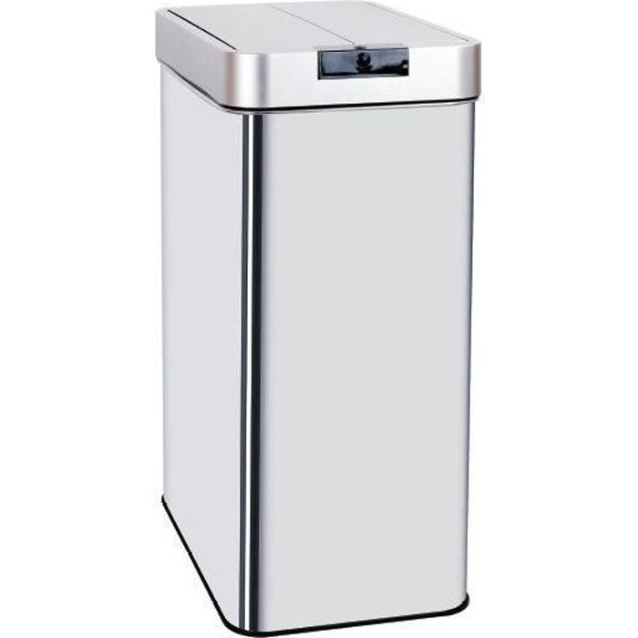 CUCINA MOVE Pattumiera automatica SILVERLAKE - 60L - Acciaio inox con reggette