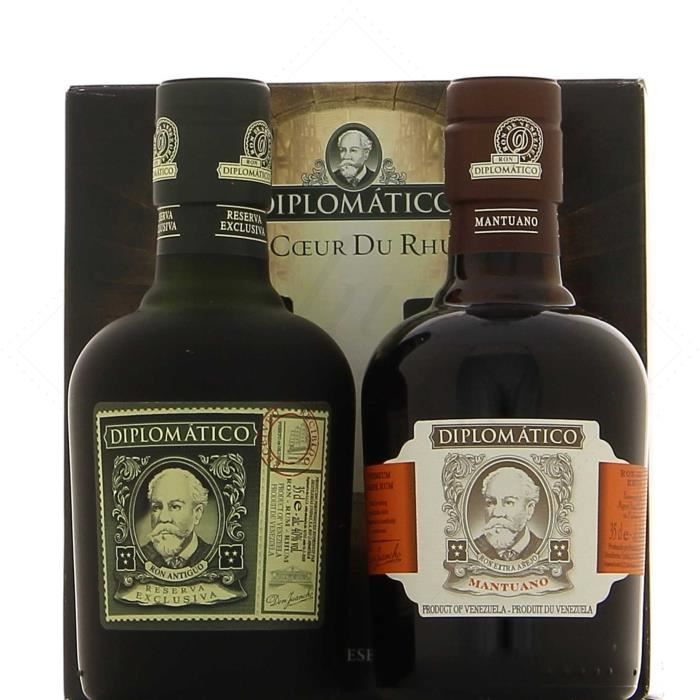 Image secondaire de Diplomatico - Coffret Reserva + Mantuano - Rhum - 2 x 35 cl - 40,0% Vol.