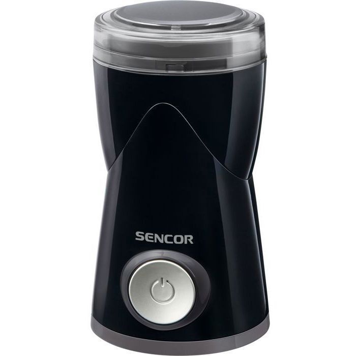 Moulin a caf� �lectrique - SENCOR - SCG 1050BK - 150 W - Capacit� de 50 g - Finesse du caf� moulu r�glable - Noir
