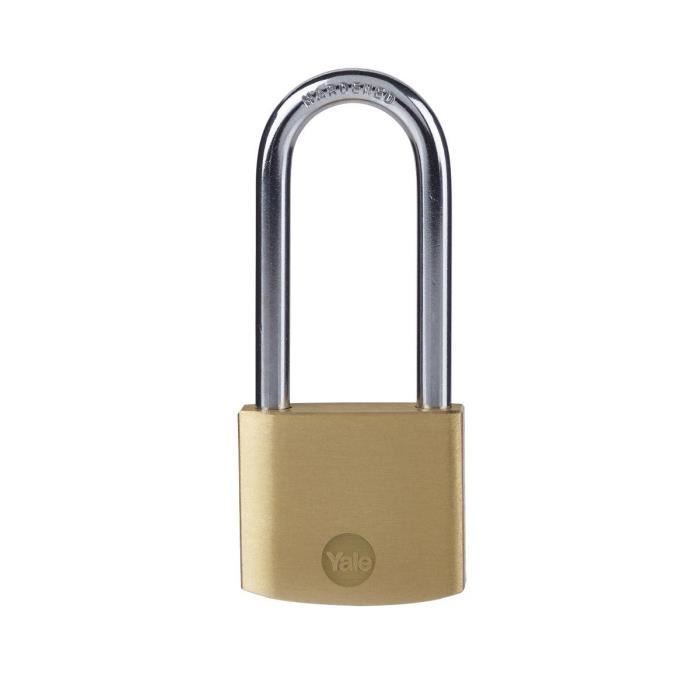 Candado de lat�n - YALE - Y110B/40/152/1 - Arco largo de acero cementado - 3 llaves