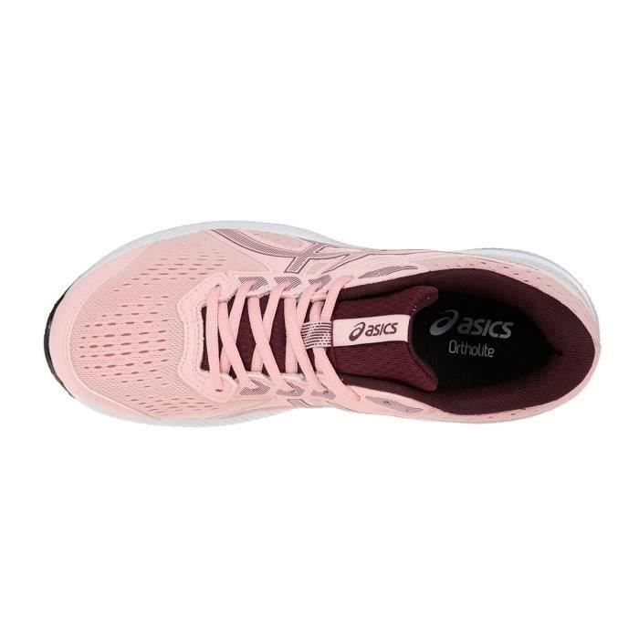 Chaussures de running - ASICS - GEL-CONTEND 8 - Femme - Rose/Blanc