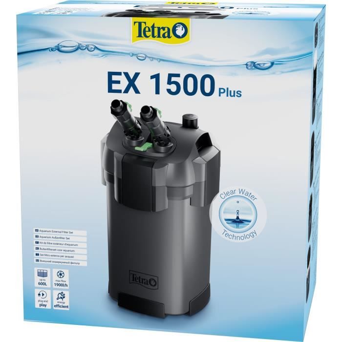 Image secondaire de Filtre extérieur - TETRA - EX 1500 plus - Pour aquarium de 300 a 600 L