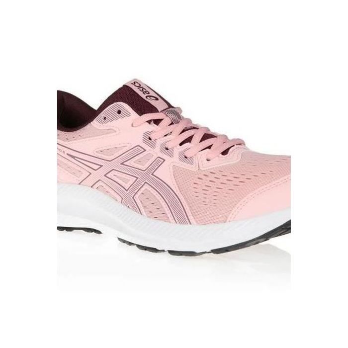 Chaussures de running - ASICS - GEL-CONTEND 8 - Femme - Rose/Blanc