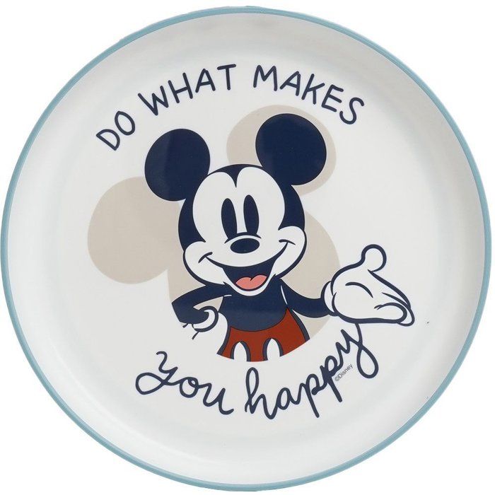 Assiette Anti-Dérapante Mickey Mouse pour Enfants