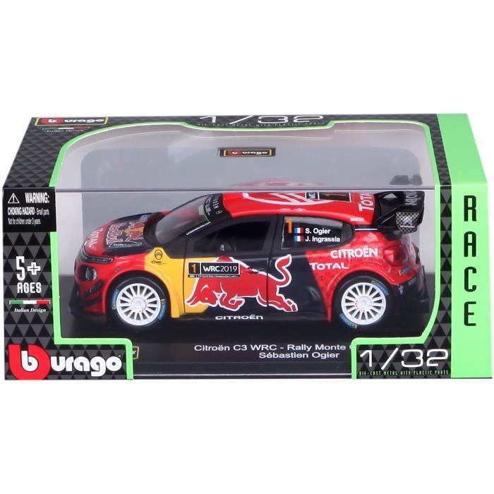 BBURAGO - 1/32 RACE - Véhicules de course Citroen WRC 2019 Ogier