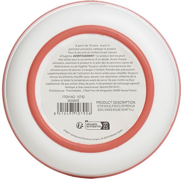 Image secondaire de Bol Anti-Dérapant Disney Baby Minnie pour Enfants