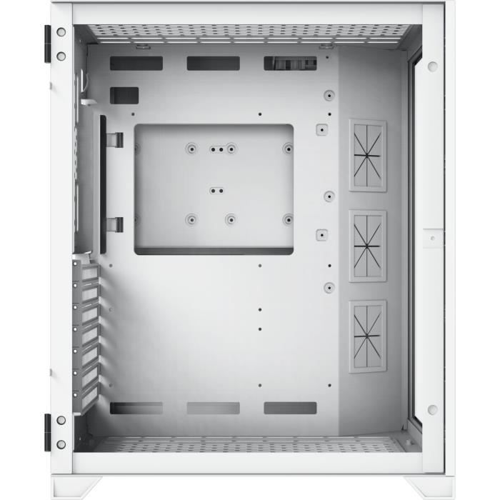 Boîtier PC - XIGMATEK - Aquarius S Arctic - Boitier sans alimentation - Moyen tour - Format ATX - Blanc ( EN46539 )