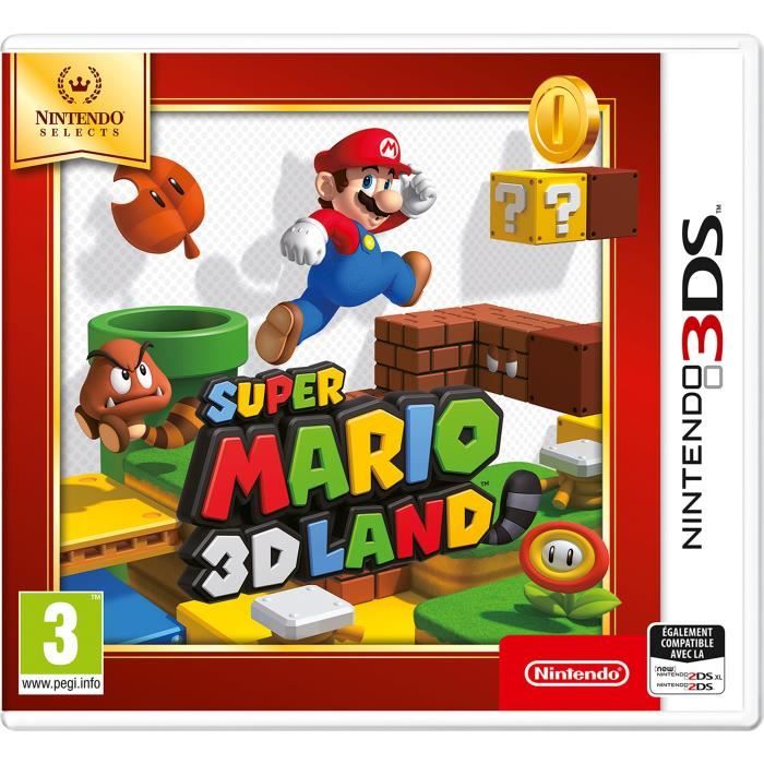 Super Mario 3D Land Nintendo Selects Jeu 3DS