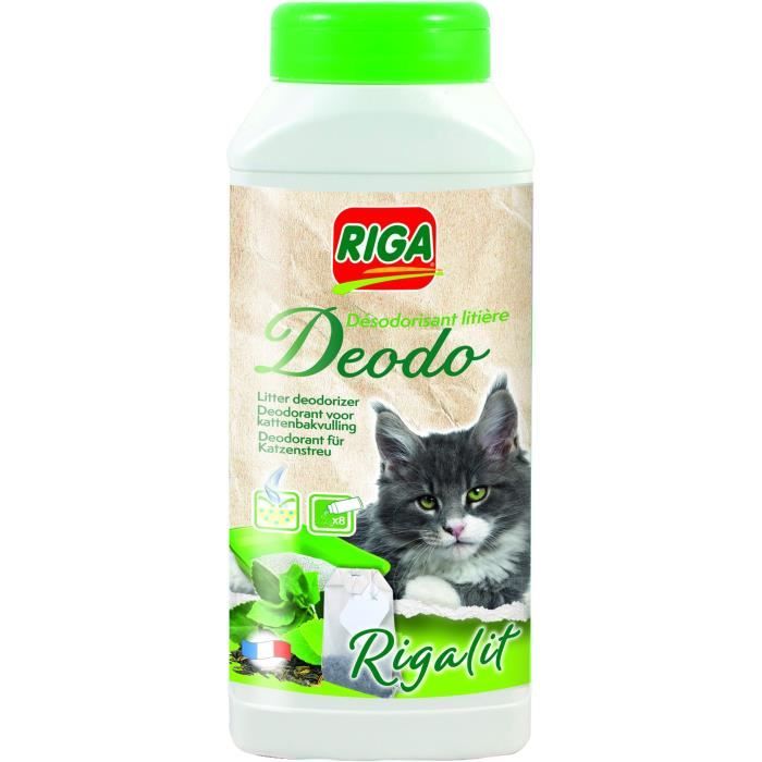RIGA Rigalit Deodo Thé vert - Pour chat