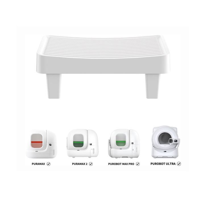 Marche sur pieds PETKIT pour litière automatique - Blanc