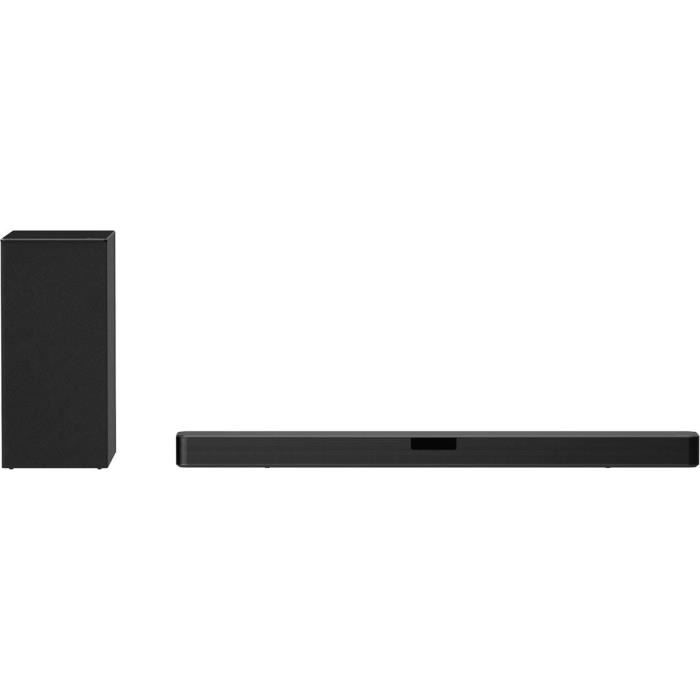 LG SN5 - Barre de son avec caisson de basses sans fil 2.1ch - 400W - Bluetooth 4.0 - USB, HDMI - Noir
