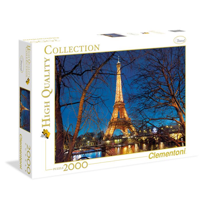 Image secondaire de Puzzle 2000 pieces : Tour Eiffel illuminée