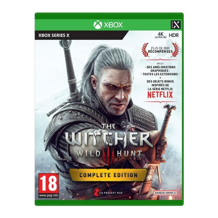 The Witcher 3: Wild Hunt Complete Edition Jeu Xbox One et Xbox Series