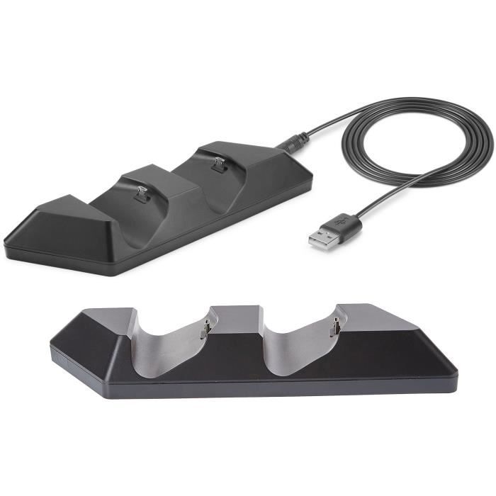 Station de recharge pour 2 manettes - SUBSONIC - PS4 / PS4 Slim / PS4 Pro