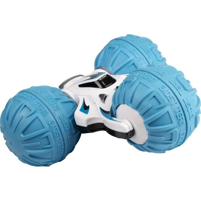 EXOST Voiture telecommandée 360 Tornado Spheric Medium - Look futuriste - Conduite sur 2 faces - 10cm