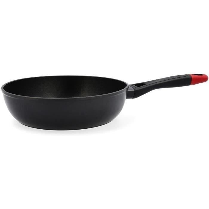 Image secondaire de Poele profonde - PYREX - 1455027 - En aluminium forgé - Antiadhésif - 28 cm - Sans PFAS