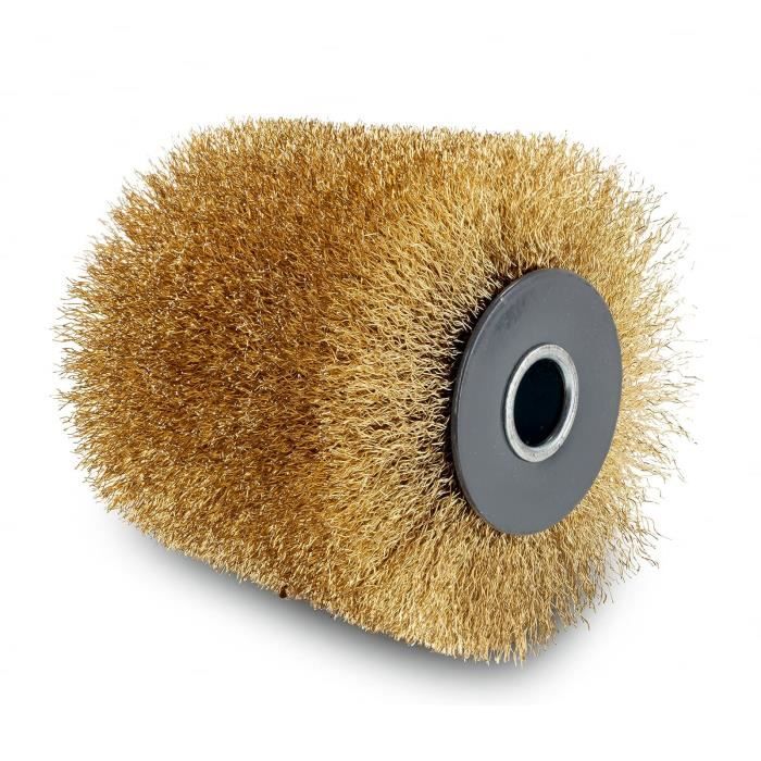 SCHEPPACH Brosse a fil laitonné pour rénovateur/surfaceuse MRS1300