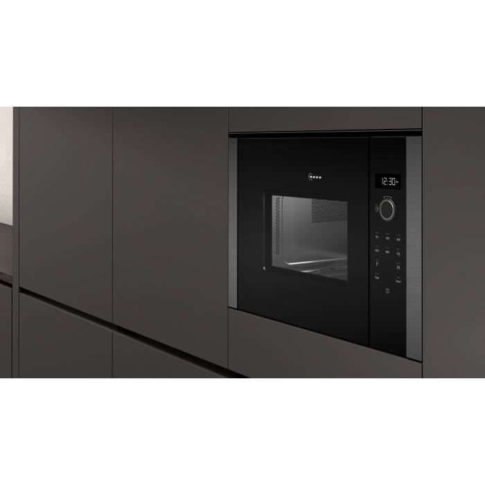 Image secondaire de Micro-ondes simple encastrable - NEFF N50 - HLAWD23N1F - Inox - 20 L - 38,2 x 59,4 x 31,7 cm