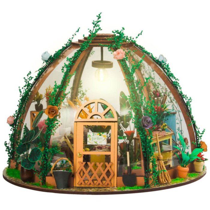 Book Nook - Kit DIY Maquette 3D Pergola Fleurie