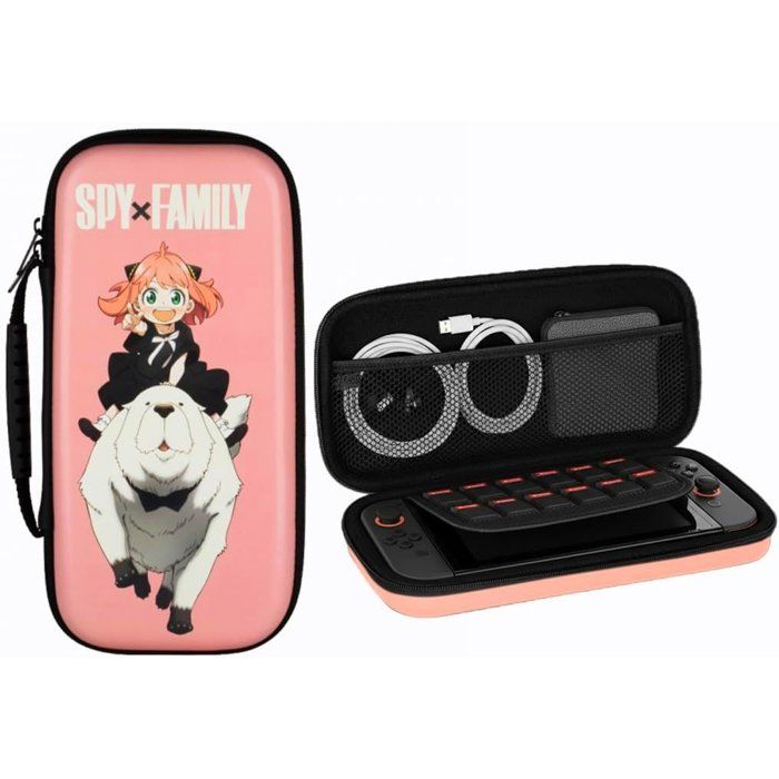 Housse de transport élégante pour Nintendo Switch 2 - Spy x Family - Anya et Bond Forger