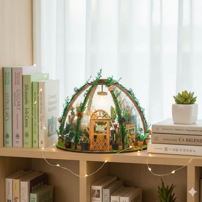 Image secondaire de Book Nook - Kit DIY Maquette 3D Pergola Fleurie