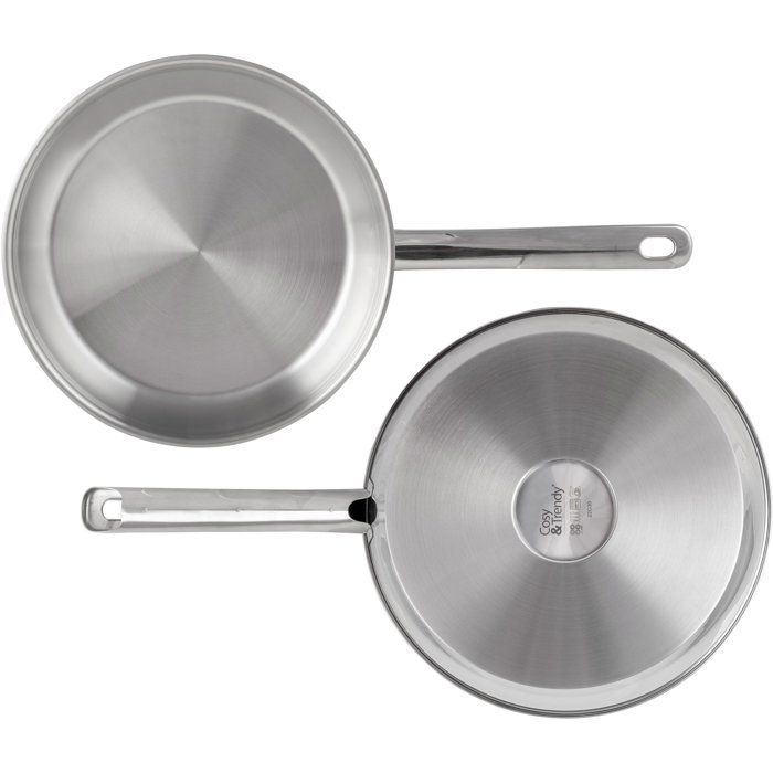 Image secondaire de Poêle Daily en Acier Inoxydable Ø24 cm - Tous Feux