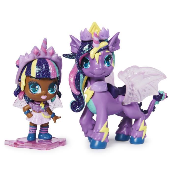 HATCHIMALS PIXIES Riders - 6058551 - Coffret magique avec poupées fées et animaux fantastiques a collectionner -Mini Univers Enfant