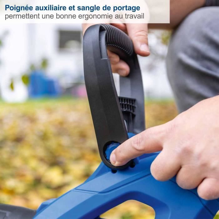 Image secondaire de Souffleur sans fil SCHEPPACH BC-BLV720-X avec 2 batteries et chargeur