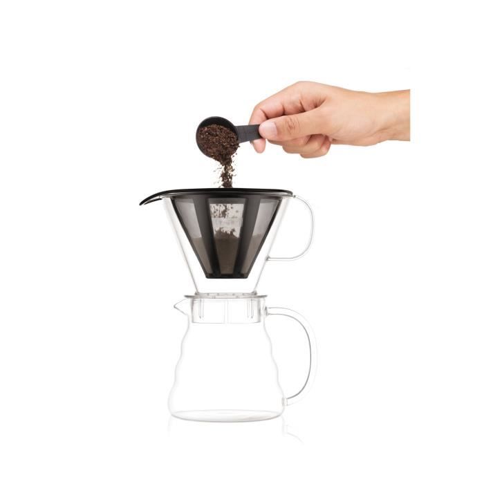 Image secondaire de MELIOR Cafetiere, filtre permanent maille inox, 5 tasses, 0.6 l