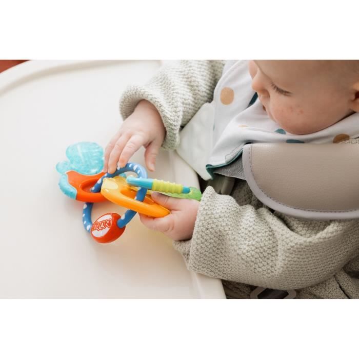 Image secondaire de Anneau de dentition - NUBY - IcyBite - Gel réfrigérant - Des 4 mois