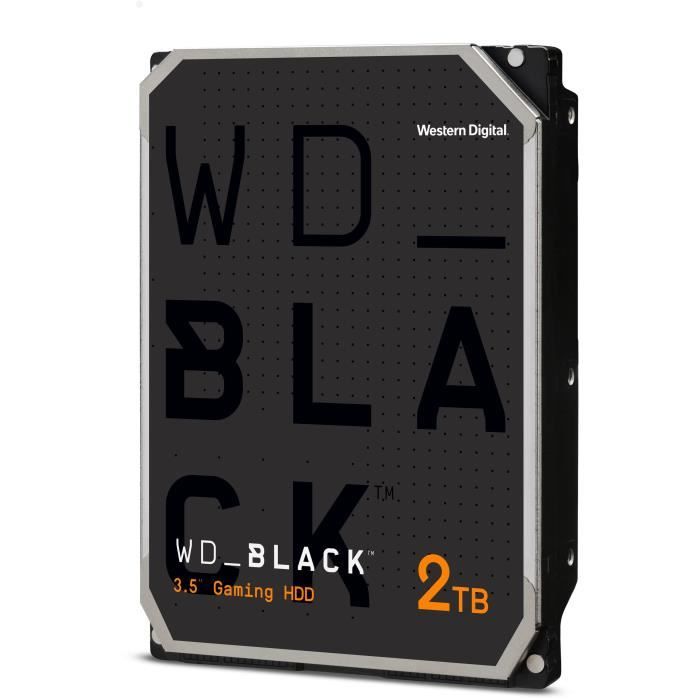 WD Black™ - Disque dur Interne Performance - 2To - 7 200 tr/min - 3.5 (WD2003FZEX)