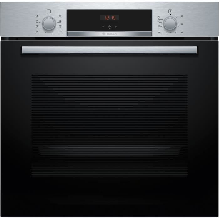 Four Encastrable BOSCH Série 4 Inox 71L Chaleur Tournante A+