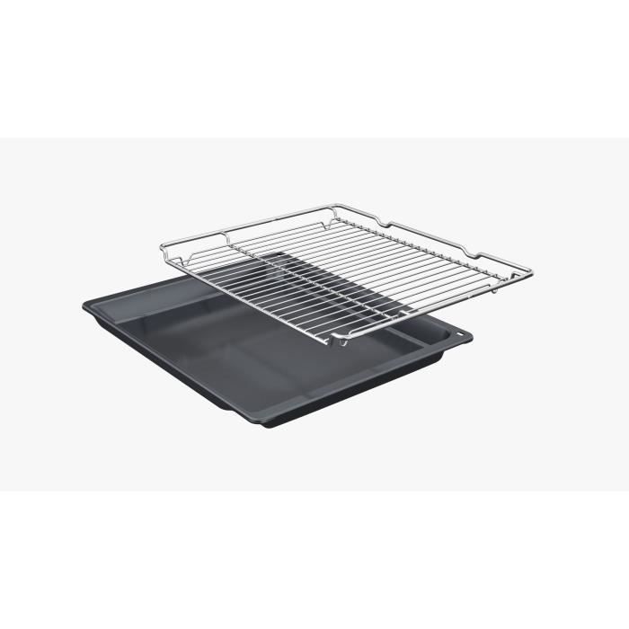 Image secondaire de Four Encastrable BOSCH Série 4 Inox 71L Chaleur Tournante A+
