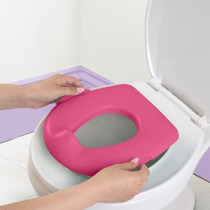 Image secondaire de DISNEY BABY - PRINCESSES- Mini toilette avec réducteur de lunette de toilette inclus, 2 en 1, MySize, Pot amovible facile a nett