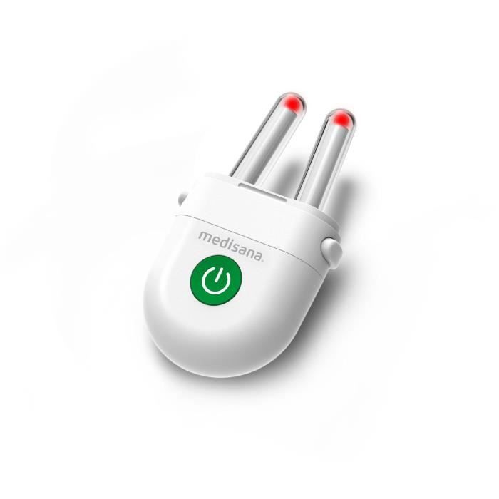 Dispositivo per il sollievo da rinite allergica/raffreddore - MEDISANA - Medinose Compact - Senza sostanze chimiche - 3 minuti - Bianco